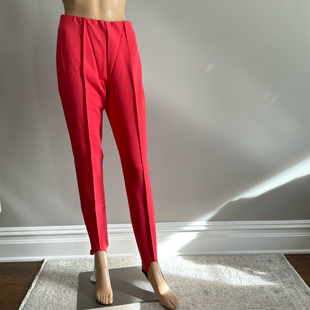 Bogner Softshell Ski Pants For Women In Size 6 Long. Color Is Coral.